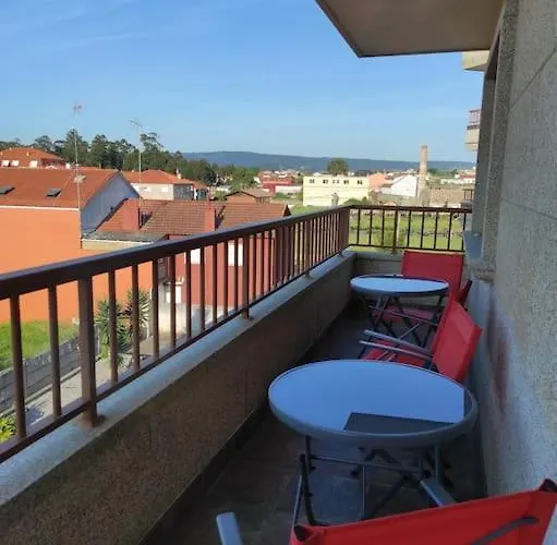 Acogedor Piso Playa A Lanzada Apartmán